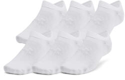 Under Armour Essential No Show 6pk L | Unisex | Șosete | Alb | 1382611-100