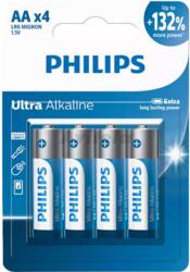 Philips ULTRA ALKALINE AA 4db CERUZA ELEM