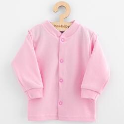 NEW BABY Geaca de bumbac pentru bebelu? i New Baby Happy Elephante pink, mărime 68 (4-6l)