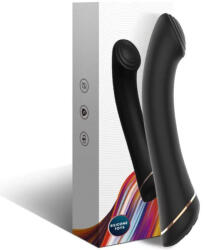 Armony - prémium szilikon falra helyezhető vibrátor (fekete)