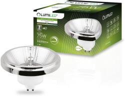 Lumileds LED izzó GU10 ES111 10W = 75W 1055lm 4000K Semleges 38° Ezüst LUMILED