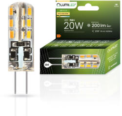 Lumileds G4 LED izzó TOK 2W = 20W 200lm 3000K Meleg 270° LUMILED