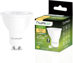 Lumileds LED izzó GU10 spotlámpa PAR16 3.4W = 40W 470LM 2700K Meleg 38° LUMILED