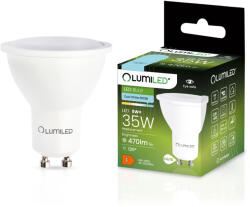 Lumileds LED izzó GU10 5W = 35W 470lm 6500K Hideg 120° LUMILED