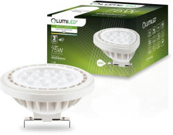 Lumileds G53 AR111 LED izzó 10W = 75W 1055lm 4000K Semleges 38° 12V AC/DC LUMILED
