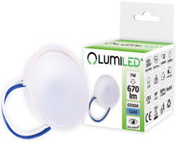 Lumiled LED MR16 lámpatestekhez való betét INSERT modul Tejes 7W = 70W 120° 670lm 6500K Hideg LUMILED