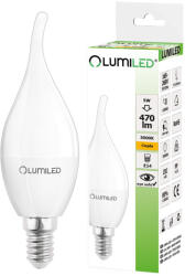 Lumileds LED izzó E14 BA35 5W = 50W 470lm 3000K Meleg 180° LUMILED