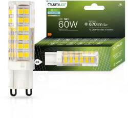 Lumileds G9 LED izzó TOK 7W = 60W 670lm 6500K Hideg 360° LUMILED