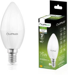 Lumileds E14 LED GYERTYAIZZÓ 10W = 75W 4000K Semleges fehér CCD LUMILED gyertya
