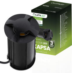 Lumileds Kerti lámpa, kocsifelhajtó, talaj, lépcső, 4x 3W LED IP44, KAPSA LUMILED
