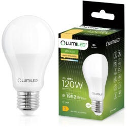Lumileds LED izzó E27 A65 15W = 120W 1952lm 3000K Meleg 260° LUMILED