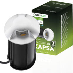 Lumileds Kerti Lámpa, Süllyeszthető, Lépcsőre Szerelhető, 3x 3W LED IP44, Ezüst KAPSA LUMILED