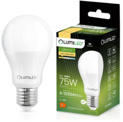 Lumileds LED izzó E27 A60 10W = 75W 1055lm 3000K Meleg 260° LUMILED