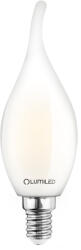 Lumileds LED lángizzó BA35 E14 7W = 60W 806lm 4000K semleges 360° izzószál tejszerű LUMILED
