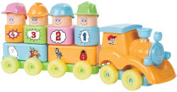 Pilsan Set constructie Pilsan My First Train 33 piese (PL-03-228) - ejuniorul