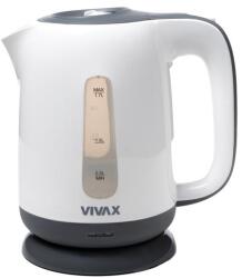 Vivax Fierbator de apa Vivax WH-170BW, 2200 W, 1.7 litri, Control Digital, Filtru anti calcar, Oprire automata (Alb/Gri) Fierbator