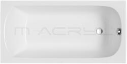 M-Acryl Mira 160x70 egyenes kád + láb