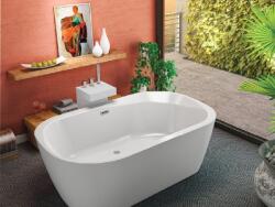 Kolpa San Adam & Eva-FS szabadon álló fehér kád 190x120, 450l