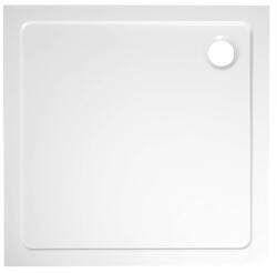 SAPHO TECMI öntöttmárvány szögletes zuhanytálca, 80x80x3cm (PQ008)