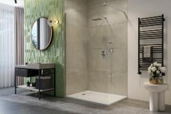 H2O Walk-in zuhanyfal 100cm - króm