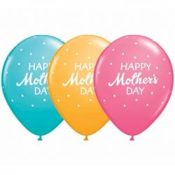 Qualatex 11 inch-es Anyák Napi Latex Lufi