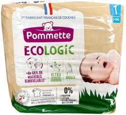 Pommette Ecologic öko pelenka 1 Newborn (2-5kg) HAVI ADAG 6x27db