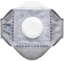 Portwest P392 EAGLE FFP3 szénszelepes, összehajtható, lapos légzőkészülék (10 darab) (P392WHR)