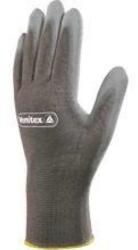 Kesztyű kötött tenyerén PU bevonat (100%poland) grey 7 (VE702GR-7)