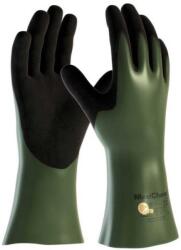  Kesztyű ATG (56-633) Maxichem tenyérmártott vágásálló teljes vegyi védelem green/black 11 (A3120-11)
