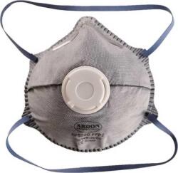 Pormaszk AP522 FFP2 kilégzőszeleppel SMS polipropilén szénszűrős (F7010)