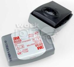  Szűrőbetét 3M 6038 P3 mérgező kategóriájú részecskék ellen szürke (3M_6038)