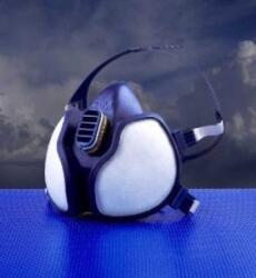  Félálarc 3M 4255 FFA2P3D kombinált fix szűrős kék (3M_4255)