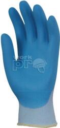  Kesztyű poliamid habosított szellőző nitril tenyérrel kék 8 (6338)