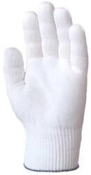  Kesztyű elasztikus kézre simuló háromszálas kötött vékony poliamid fehér 9 (GAN4409)