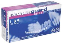 Sempermed egyszerhasználatos latex vizsgálókesztyű, púdermentes (A5063-8)