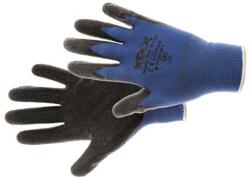  Kesztyű Beasty nylon, latex tenyér, kék, 10 (0108011840100)