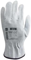  Kesztyű Eurostrong bivalybőr tenyérrel szürke 8 (1DRI124008)