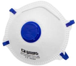 Pormaszk FFP2 nr szelepes csésze formájú fehér/kék (6RES120NSI)