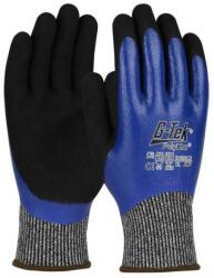 G-TEK PolyKor kötött, nitril tenyérmártott munkavédelmi kesztyű (GTEK-16-CUT229MS-9)