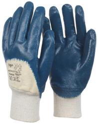  Kesztyű nitril mártott 3/4 erős kopásállóság TOP HEAVY, sötétkék, 11/2XL (TOP_HEAVY-11)