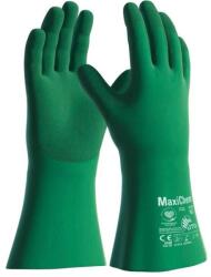 Kesztyű ATG (76-830) Maxichem védőkesztyű vegyszerálló nitril mártott green 11 (A3128-11)