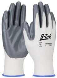 G-TEK poliészter kötött, nitril tenyérmártott munkavédelmi kesztyű (GTEK-34-FGN1001-7)