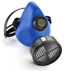  Félálarc Eurmask DIN egyszűrős szilikongumi kék (6EUR100NSI)