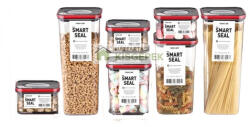 Neoflam Smart Seal 7 Darabos Tároló Doboz Szett Zárható Tetővel Négyzet