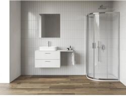 RAVAK Blix II NBLCP4 80x80 zuhanykabin krómhatású+transparent (3BM40C00Z1) - groszmann