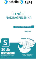 GM Slip éjszakai nadrágpelenka S 2100 ml 30 db