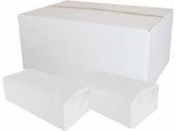  Törölközők pap. Z-Z 2vrs. fehér 100% cellulóz 25x21cm 20x150db=3000db (0094)
