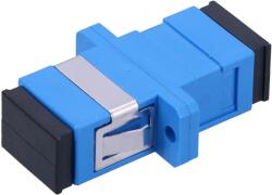 Extralink ADAPTER SC/PC SC/UPC SM SIMPLEX BLUE - Adapter adaptoare pentru fibre optice SC/UPC 2000 buc. Albastru (EX.2633)