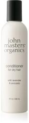 John Masters Organics Lavender & Avocado Conditioner Balsam pentru păr uscat și deteriorat. 236 ml