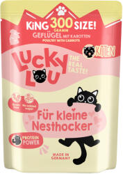 Lucky Lou 24x300g Lucky Lou Lifestage Kitten Szárnyas nedves macskatáp